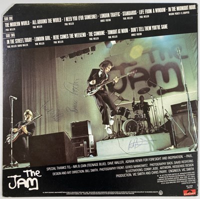 Lot 463 - THE JAM - THIS IS THE MODERN WORLD - SIGNED