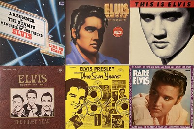 Lot 1093 - ELVIS PRESLEY - LP/ 7" COLLECTION