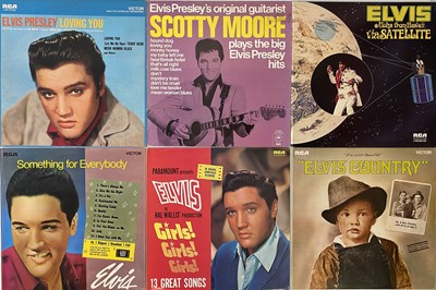 Lot 1093 - ELVIS PRESLEY - LP/ 7" COLLECTION