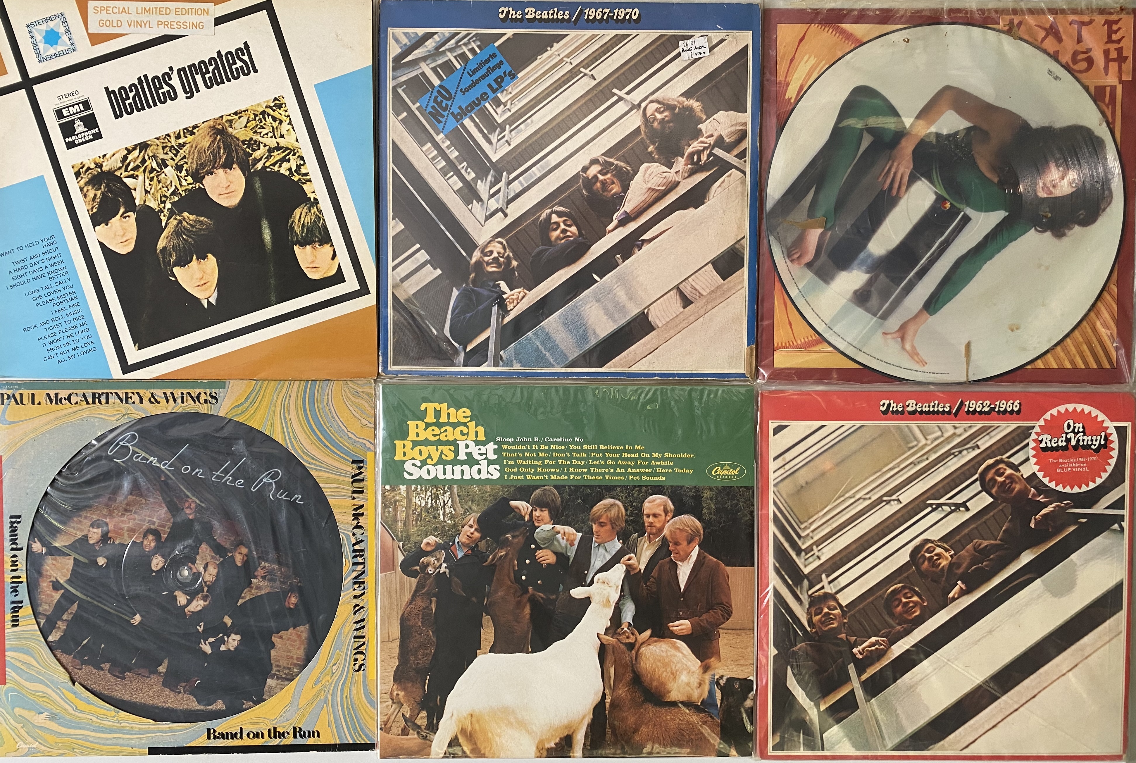 Lot 1168 - ROCK & POP - PICTURE DISCS / COLOURED VINYL