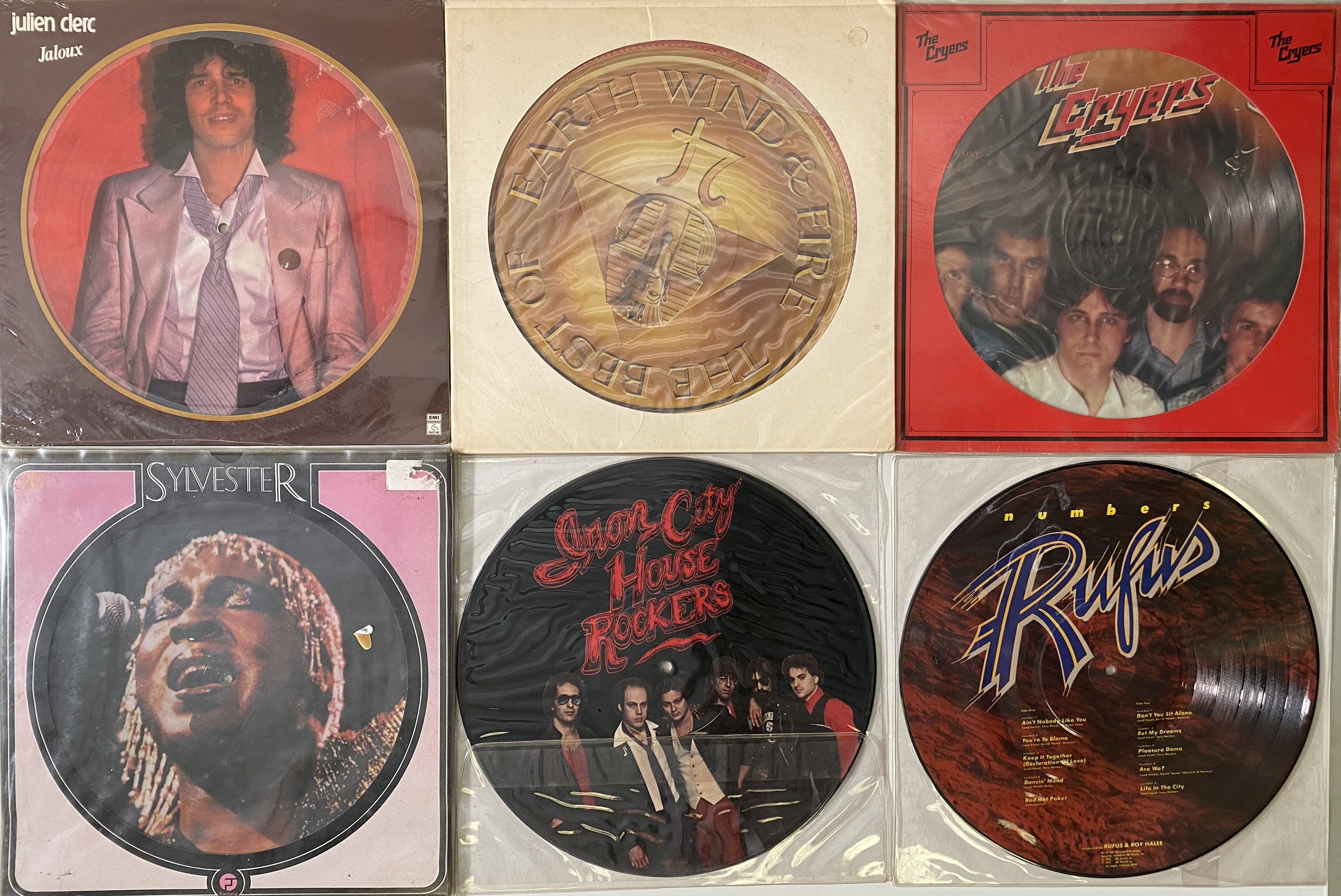 Lot 1168 - ROCK & POP - PICTURE DISCS / COLOURED VINYL
