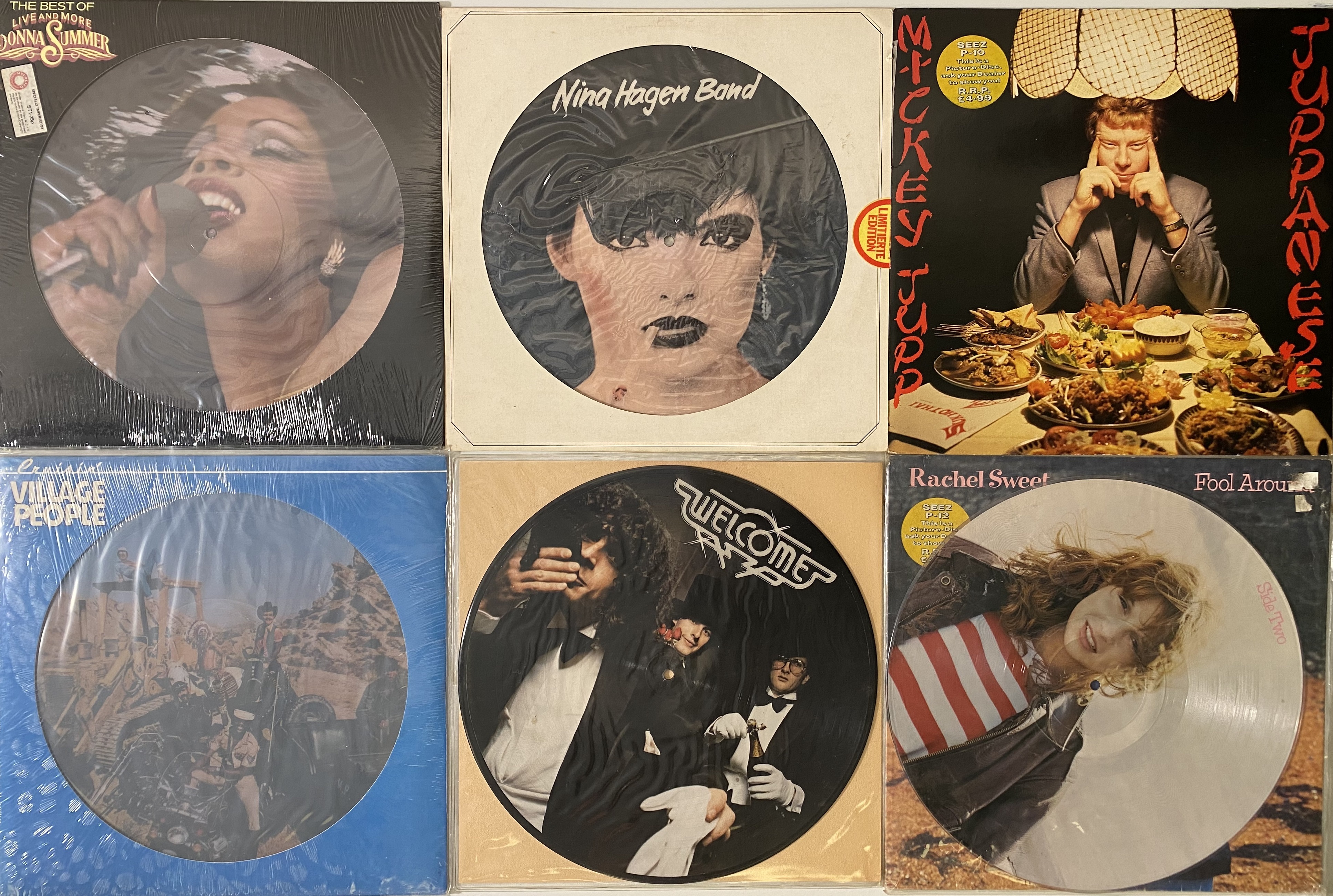 Lot 1168 - ROCK & POP - PICTURE DISCS / COLOURED VINYL