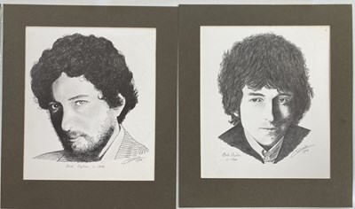 Lot 98 - ERIC CLAPTON / BOB DYLAN PHOTOGRAPHS.