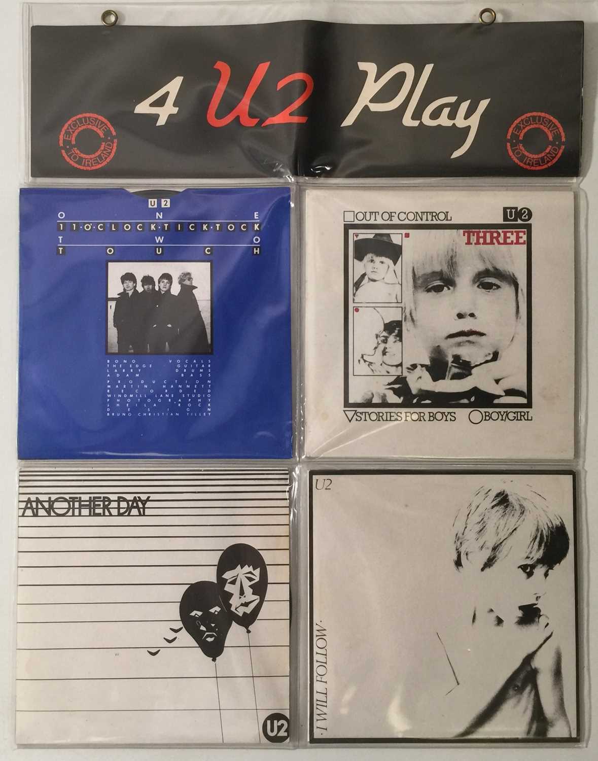 Lot 1099 - U2 - 7" COLLECTION