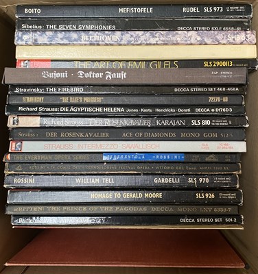 Lot 1173 - CLASSICAL - LP BOX SET COLLECTION