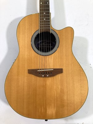 Lot 32 - APPLAUSE AE28 ACOUSTIC GUITAR.