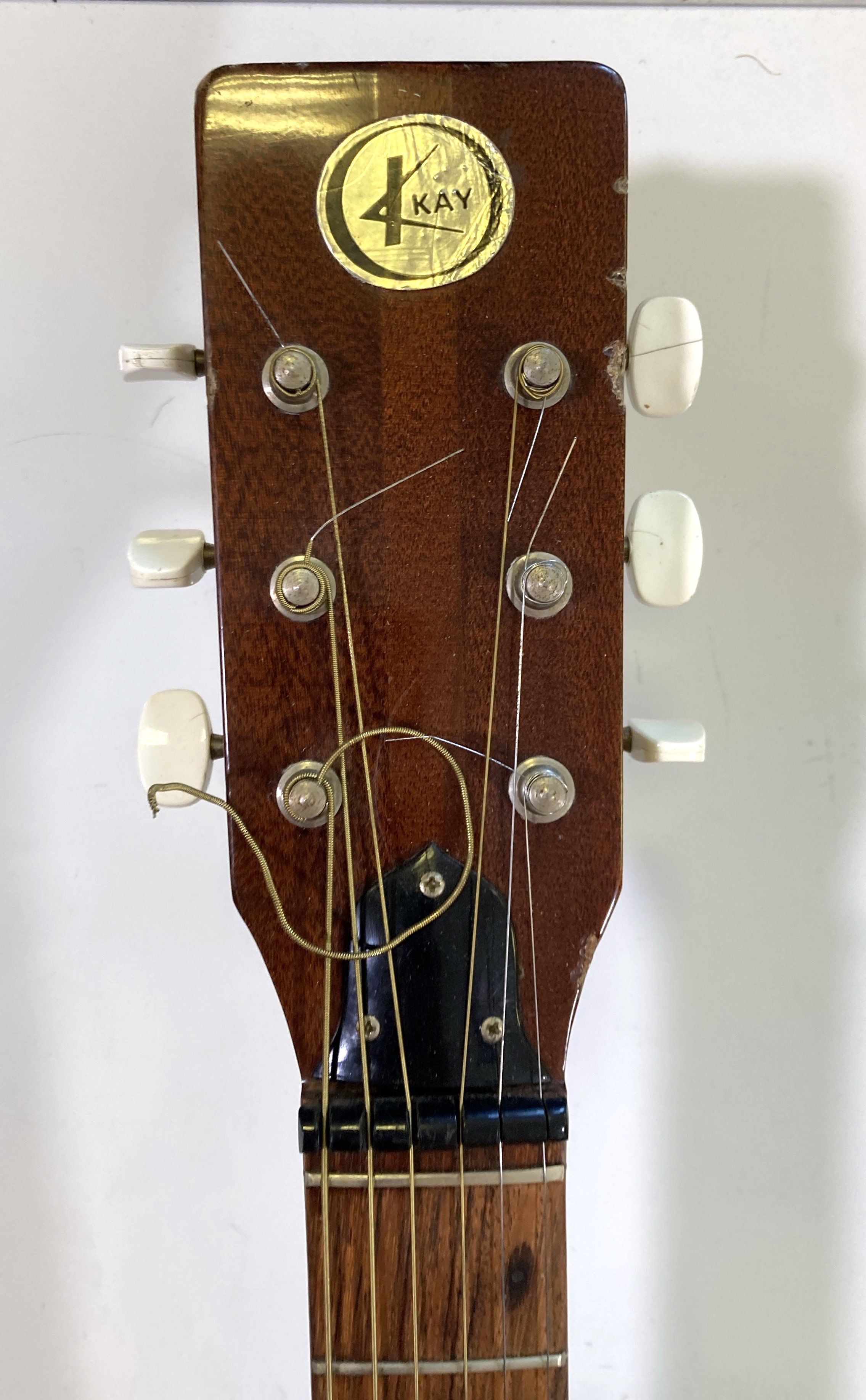 Lot 35 ACOUSTIC GUITARS (ARIA, KAY, KIMBARA, EGMOND)