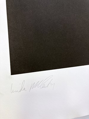 Lot 218 - LINDA MCCARTNEY - LIMITED EDITION PRINT WITH CERTIFICATE SIGNED BY PAUL MCCARTNEY, WILDMAN, SOUTH COAST OF ENGLAND, 1969.