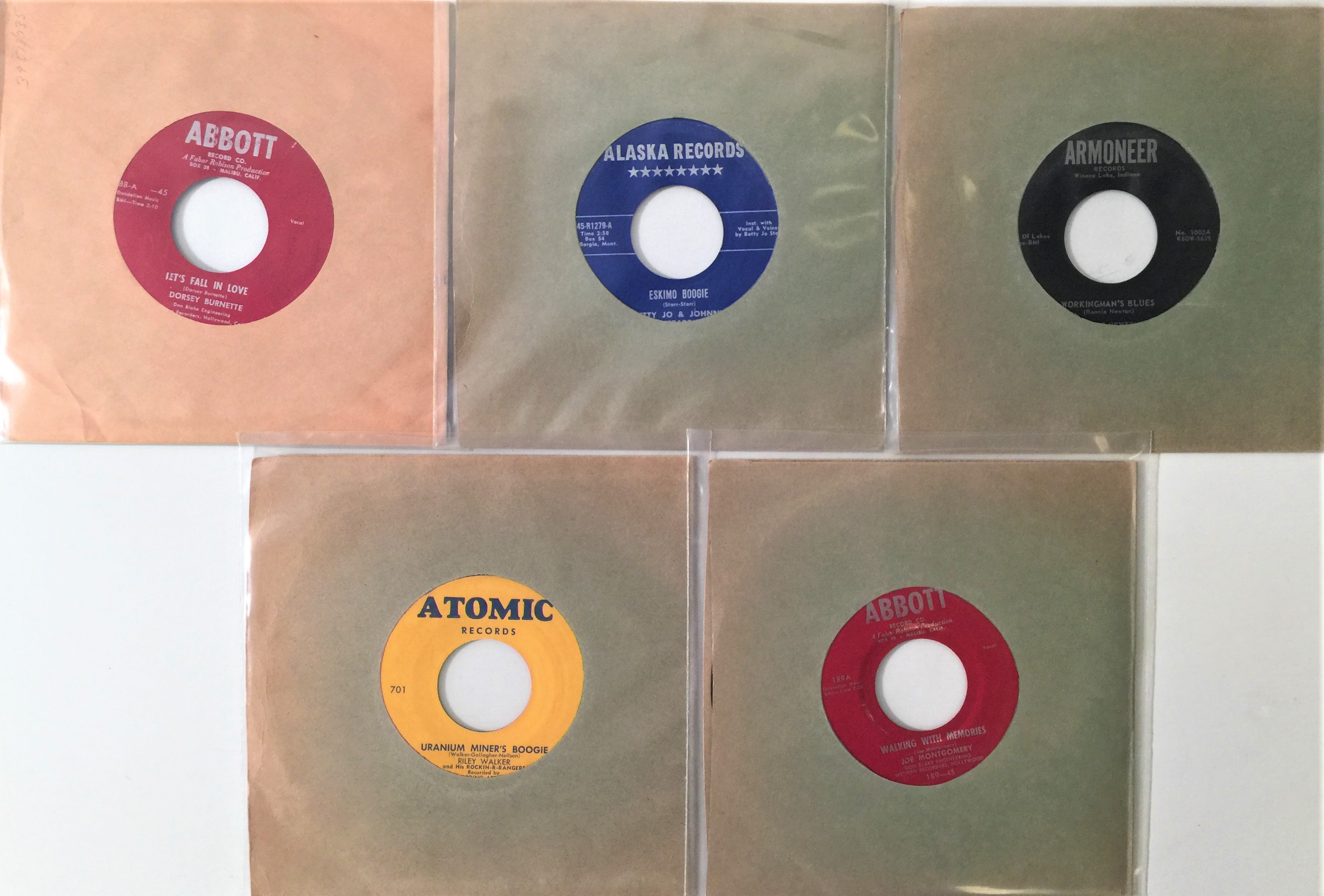 Lot 5 - ROCKABILLY/R&R - ORIGINAL US 7