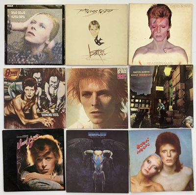 Lot 1B - VINTAGE EQUIPMENT / COLLECTABLE  DAVID BOWIE LPS.