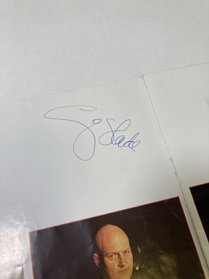 Lot 296 - THE FIRM - PROGRAMME SIGNED BY JIMMY PAGE.