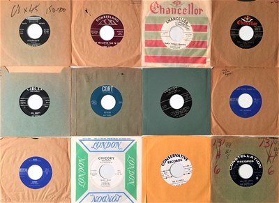 Lot 25 - LABELS LETTERED C - US 7" COLLECTION (ROCK N ROLL/ ROCKABILLY ETC)