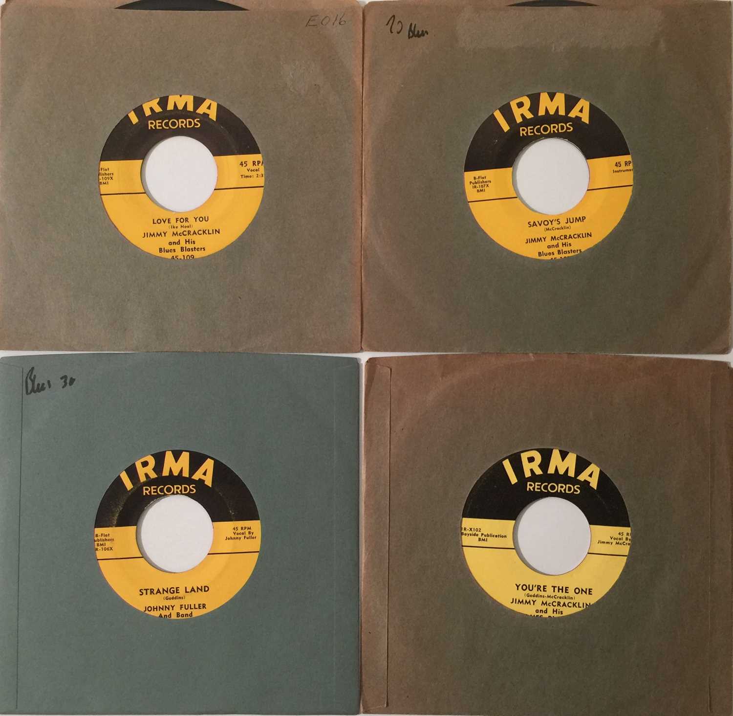 Lot 87 - IRMA RECORDS - 7" PACK