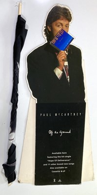 Lot 149 - THE BEATLES - MEMORABILIA AND PAUL MCCARTNEY PROMO STANDEE.