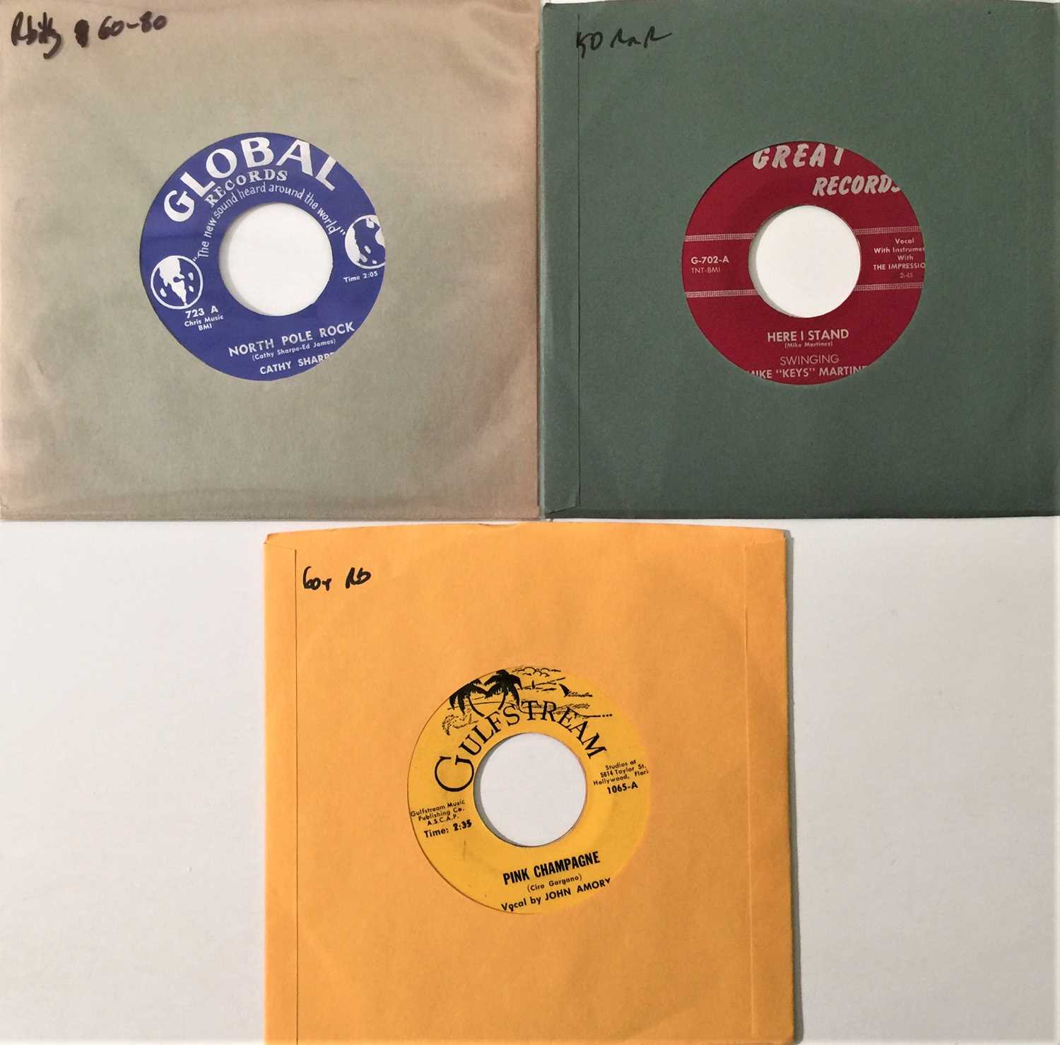 Lot 124 - ROCK N ROLL/ ROCKABILLY - 7" RARITIES