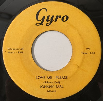 Lot 127 - JOHNNY EARL - LOVE ME - PLEASE/ PULL IT, MAN 7" (US R&R - GYRO 102)