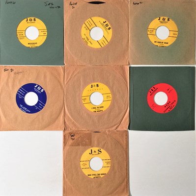 Lot 140 - J&S RECORDS - 7" RARITIES (DOO WOP/ BLUES ETC)