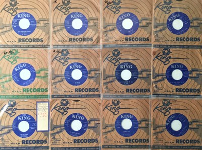 Lot 201 - KING RECORDS - BLUES / FUNK / SOUL 7" PACK