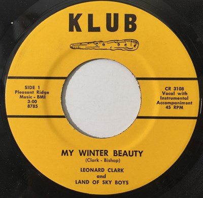 Lot 157 - LEONARD CLARK - MY WINTER BEAUTY/ COMET TO YOUR TOMMY NOW 7" (ROCKABILLY - KLUB - CR3108)