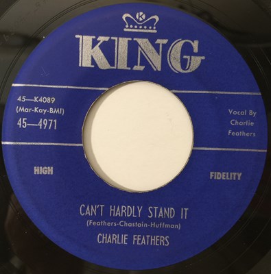 Lot 204 - CHARLIE FEATHERS - EVERYBODY'S LOVIN MY BABY (KING - 45-4971)