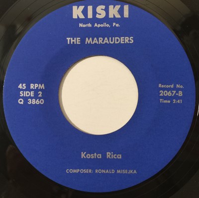 Lot 165 - THE MARAUDERS - SLINDIN' IN/ KOSTA RICA 7" (US GARAGE/ SURF - KISKI 2067)