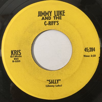 Lot 167 - JIMMY LUKE AND THE C-RIFF'S - HONG KONG TWITCH/ SALLY 7" (ROCK N ROLL - KRIS 45;284)