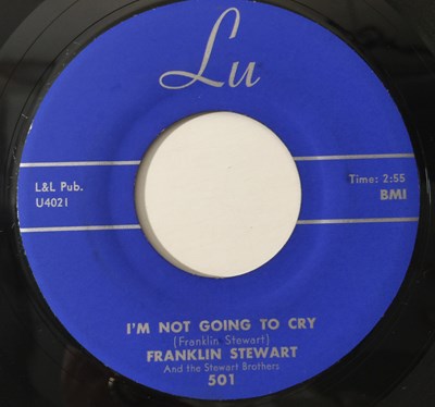 Lot 215 - FRANKLIN STEWART - I'M NOT GOING TO CRY / THAT LONG BLACK TRAIN (LU - 501)