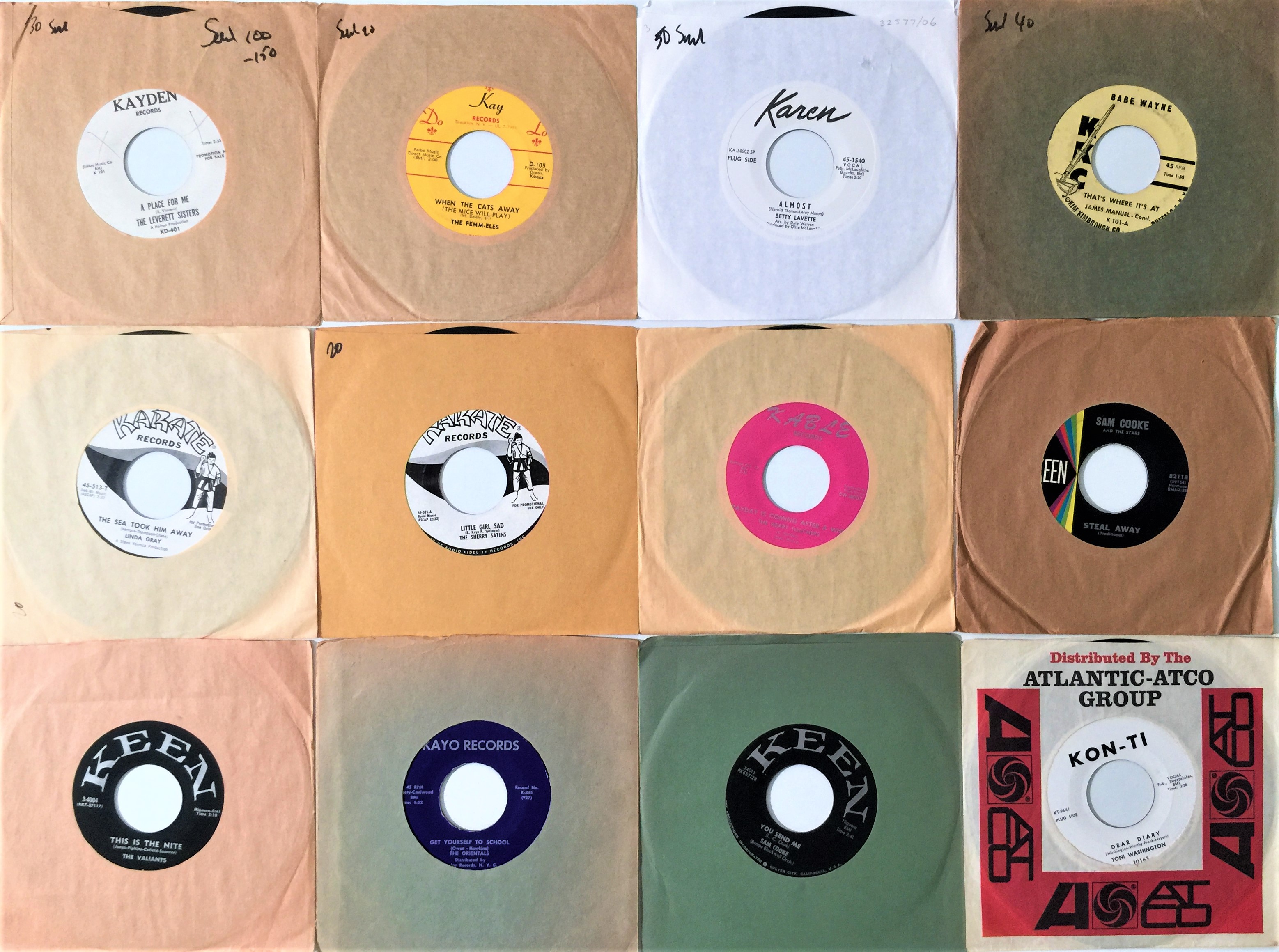 Soul Labels Lot 170 - SOUL 7