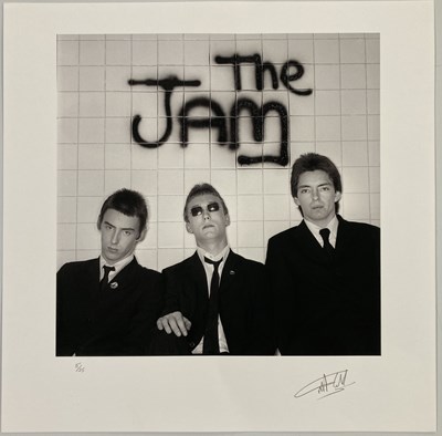 Lot 456 - MARTYN GODDARD - THE JAM - IN THE CITY, 1977.