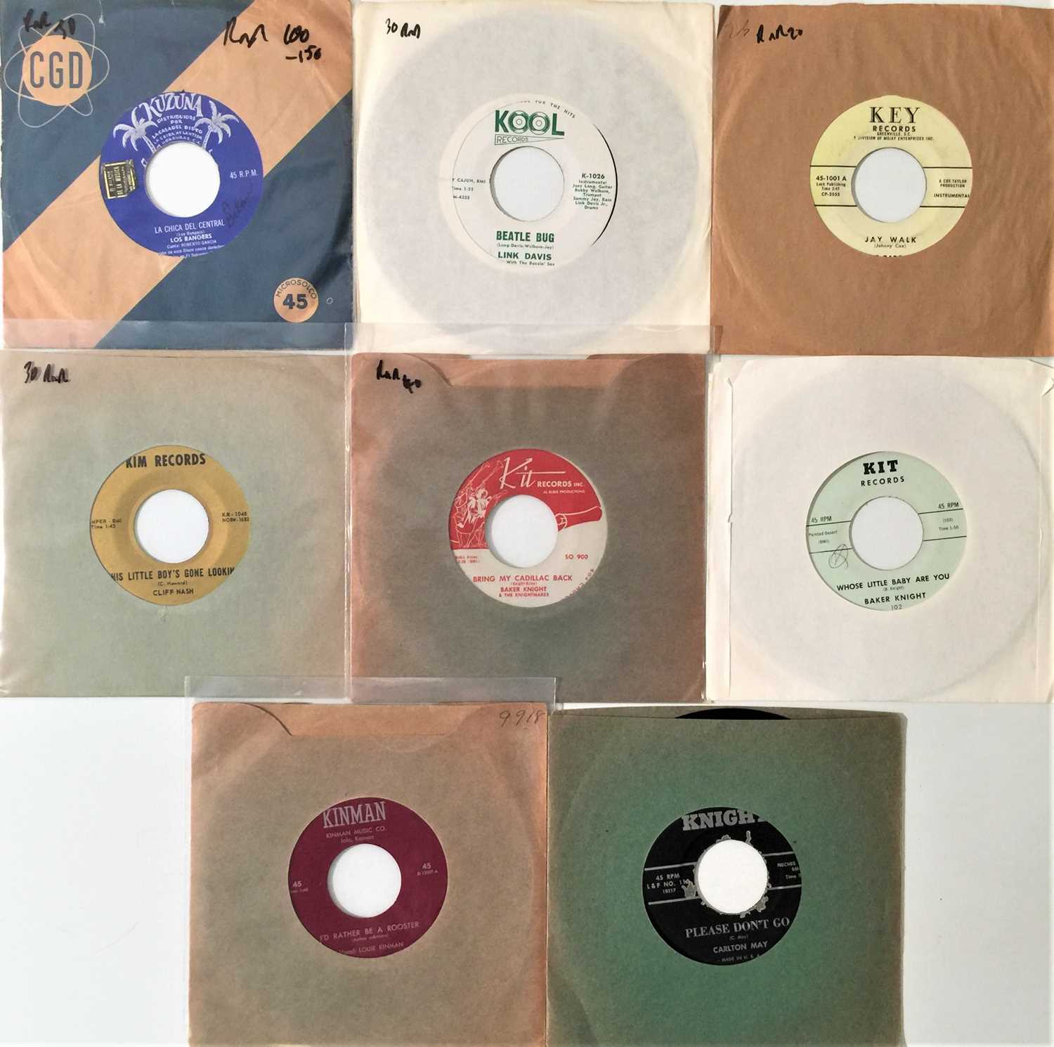 Lot 173 - ROCK N ROLL - 7" PACK (K LABELS)