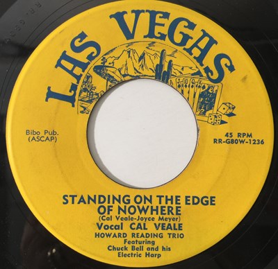 Lot 221 - CAL VEALE / HOWARD READING TRIO - STANDING ON THE EDGE OF NOWHERE 7" (RR-G80W-1237)