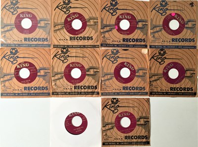 Lot 180 - KING RECORDS - ROCKABILLY 7" PACK (1951-1955)