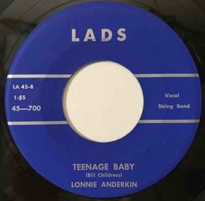 Lot 227 - LONNIE ANDERKIN - TELL-EM / TEENAGE BABY (LADS - 45-700)