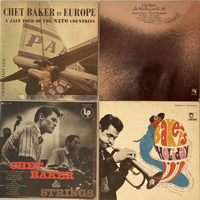 Lot 101 - CHET BAKER - LPs. Wonderful bundle of 4 x LPs...