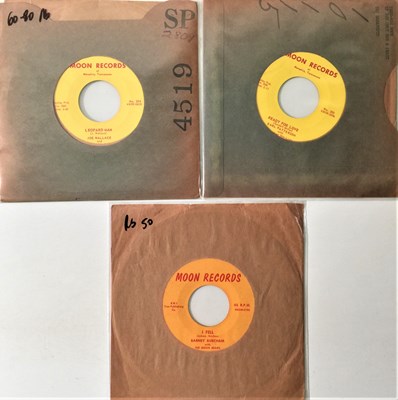 Lot 243 - MOON RECORDS - ROCKABILLY 7" RARITIES