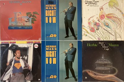 Lot 104 - HERBIE MANN - LPs. Super cool collection of 27...