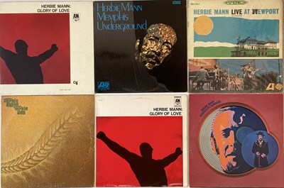 Lot 104 - HERBIE MANN - LPs. Super cool collection of 27...