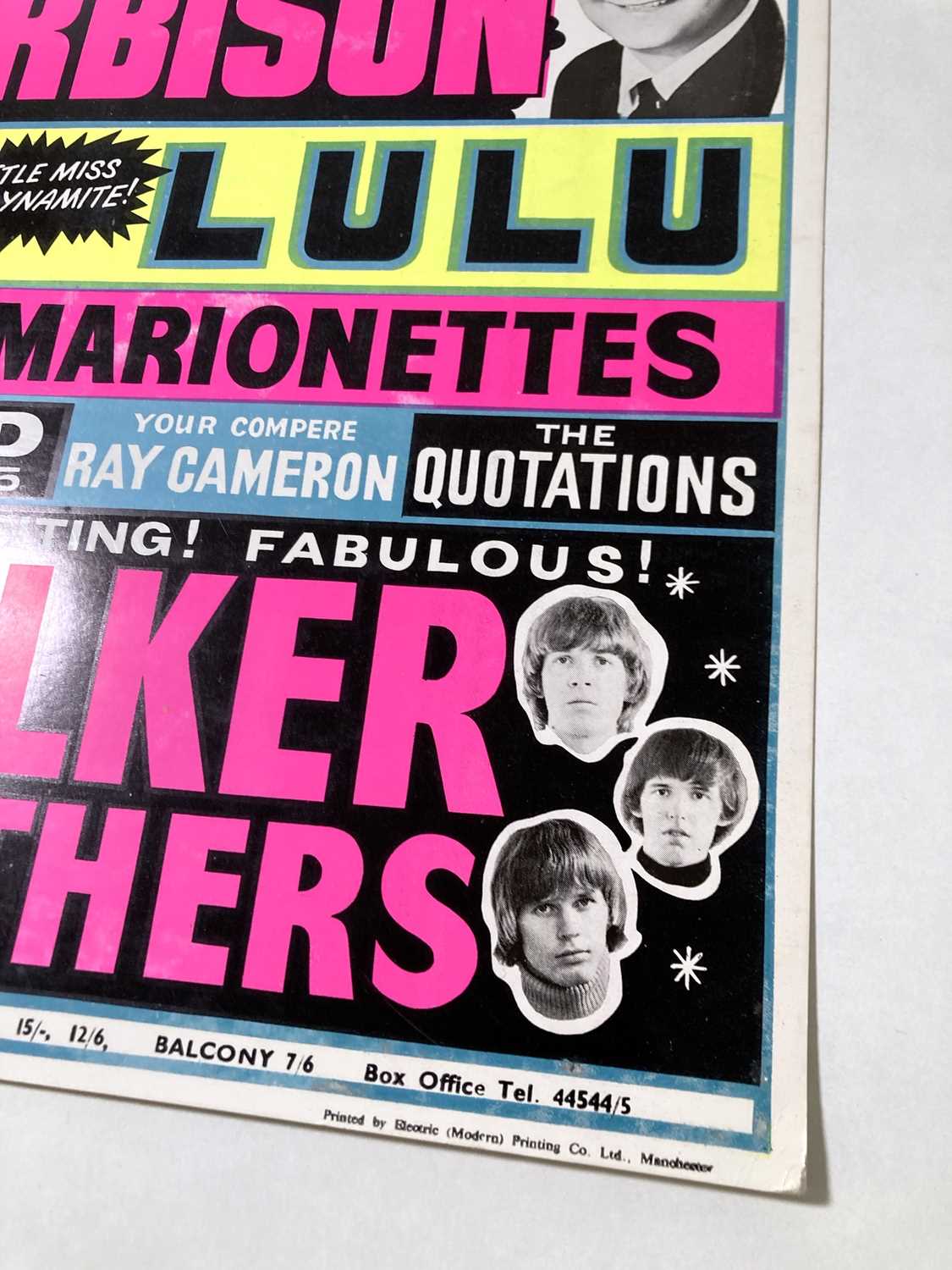 Lot 189 ROY ORBISON / LULU / WALKER BROTHERS