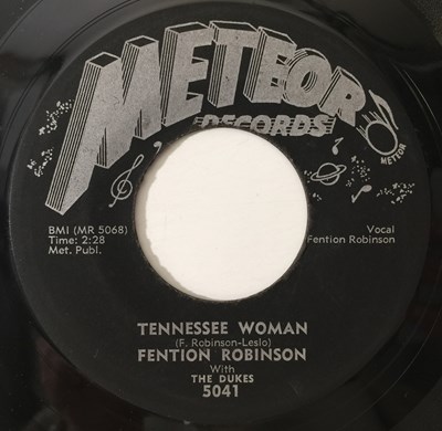 Lot 260 - FENTION ROBINSON - TENNESSEE WOMAN / CRYING OUT LOUD (METEOR RECORDS - 5041)