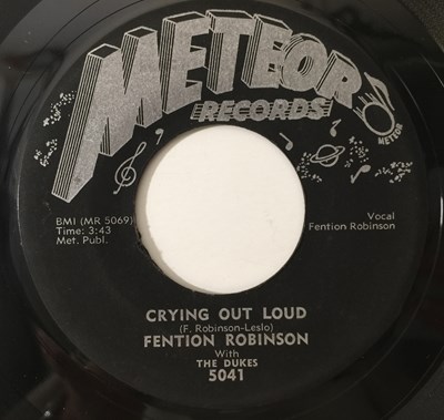 Lot 260 - FENTION ROBINSON - TENNESSEE WOMAN / CRYING OUT LOUD (METEOR RECORDS - 5041)