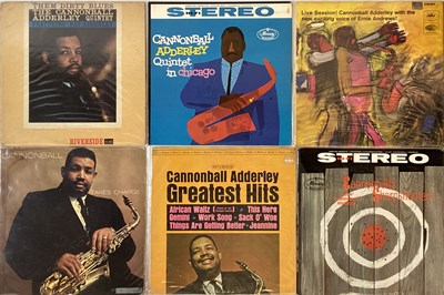 Lot 106 - CANNONBALL ADDERLEY - LPs. Excellent pack of...