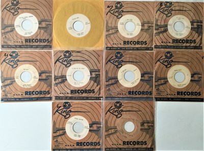 Lot 191 - KING RECORDS - TEST PRESSINGS - ROCKABILLY / BLUES / ROCK & ROLL 7" PACK