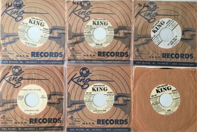 Lot 193 - KING RECORDS - PROMOS - FUNK / SOUL / BLUES / ROCKABILLY 7" PACK