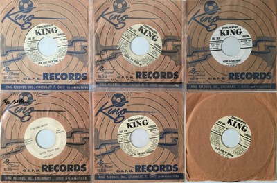 Lot 193 - KING RECORDS - PROMOS - FUNK / SOUL / BLUES / ROCKABILLY 7" PACK