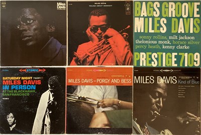 Lot 109 - MILES DAVIS - LPs (EARLY TITLES/US PRESSINGS)....