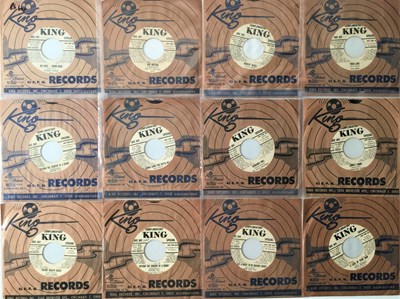 Lot 195 - KING RECORDS - PROMOS - BLUES / SOUL / ROCKABILLY / ROCK & ROLL 7" COLLECTION