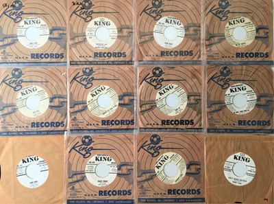 Lot 197 - KING RECORDS - PROMOS - ROCKABILLY / ROCK & ROLL 7" PACK