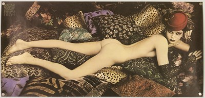 Lot 196 - FASHION - ORIGINAL 1970S BIBA NUDE POSTER.