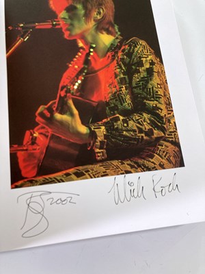 Lot 139 - DAVID BOWIE / MICK ROCK - MOONAGE DAYDREAM - SIGNED.
