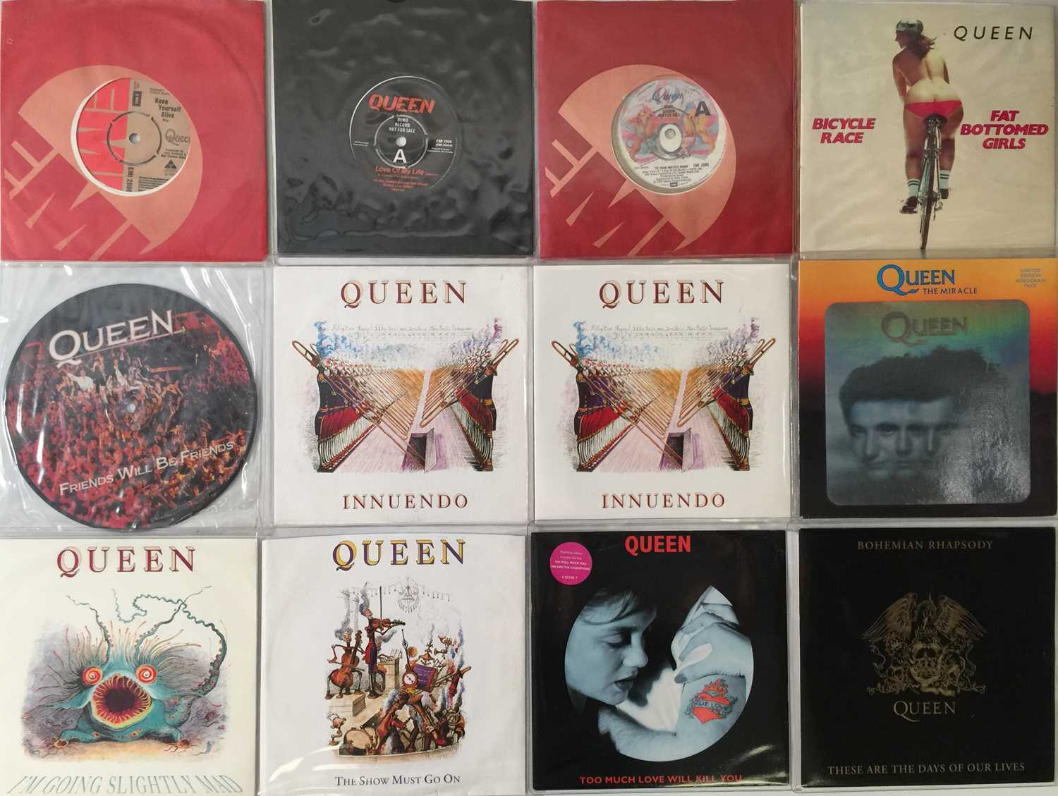 Lot 35 - QUEEN & RELATED - UK 7